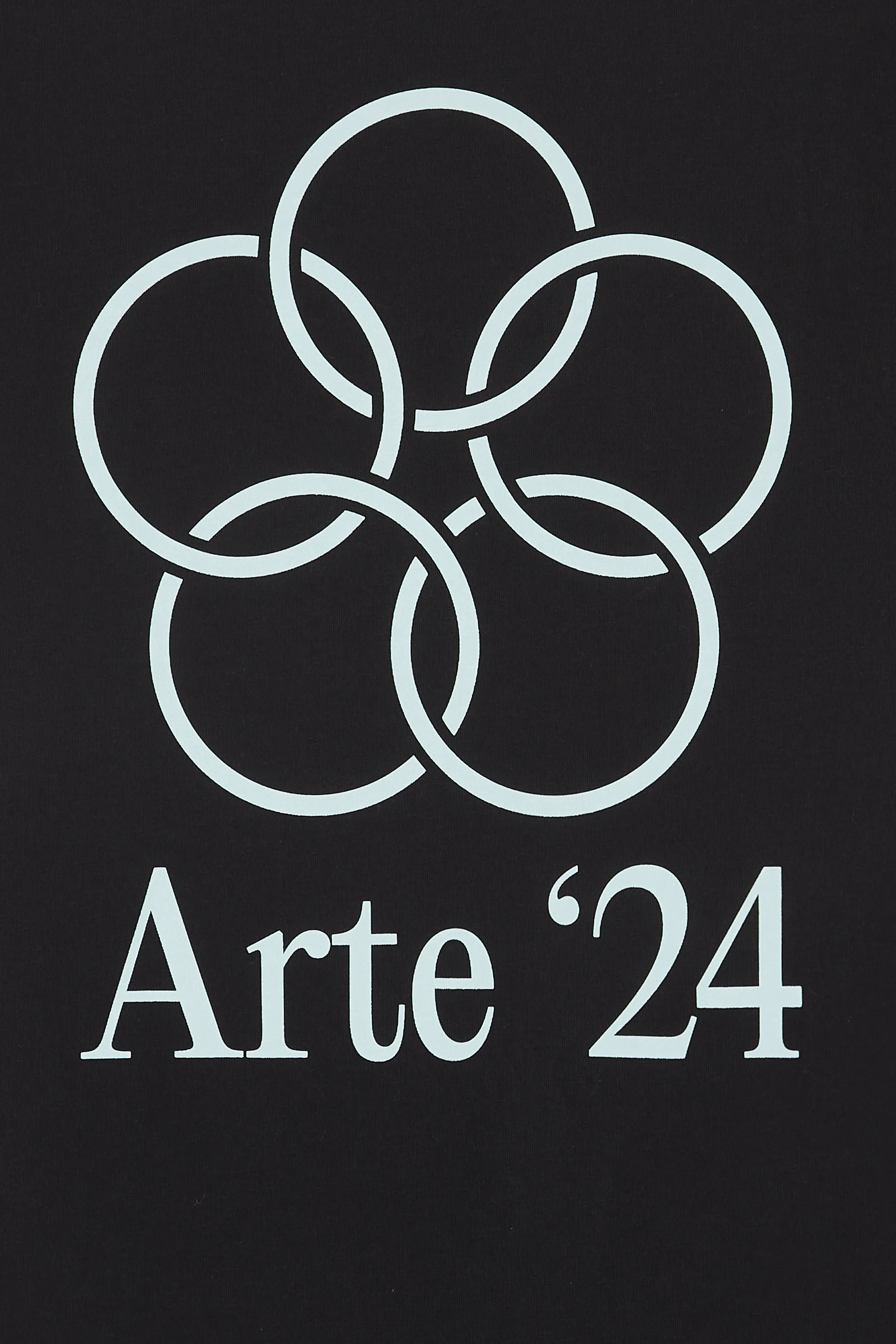 ARTE ANTWERP T-shirt Teo Back Rings T-shirt Noir