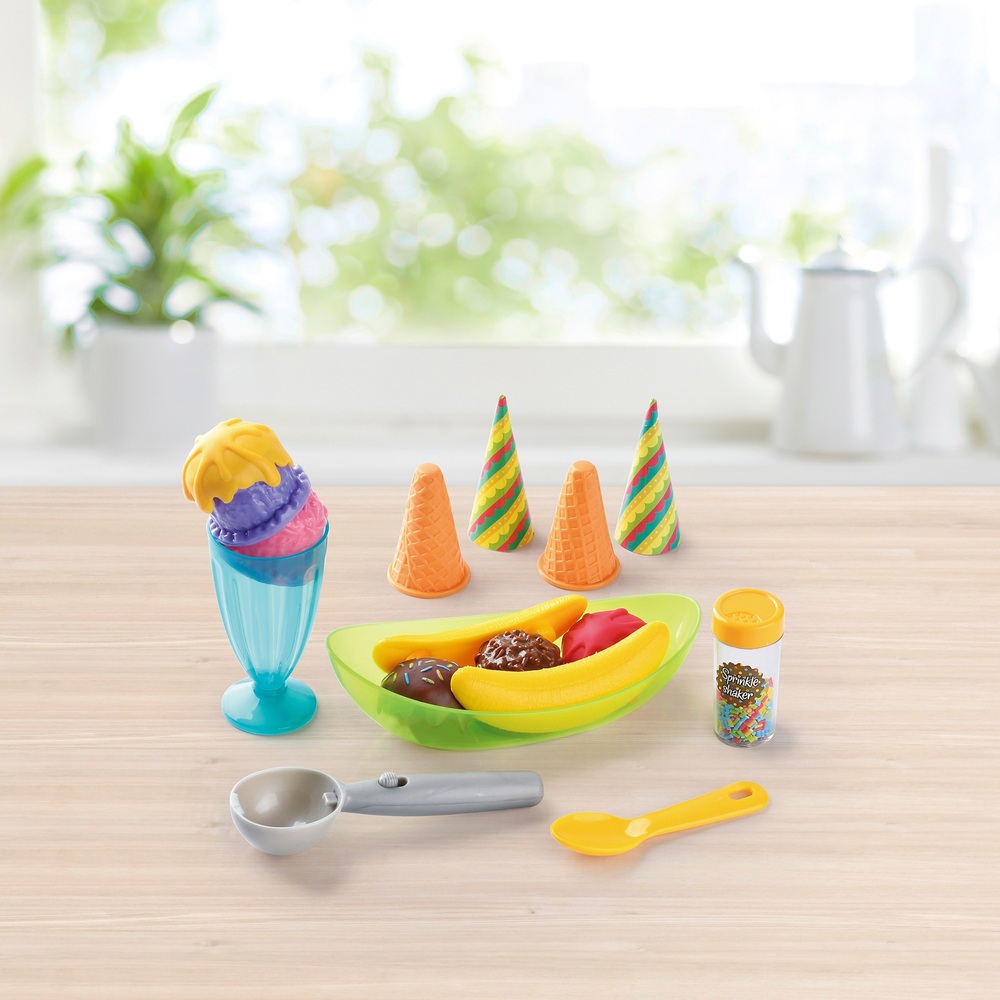Köstliche Eiscreme-Leckerei aus der Küchenecke