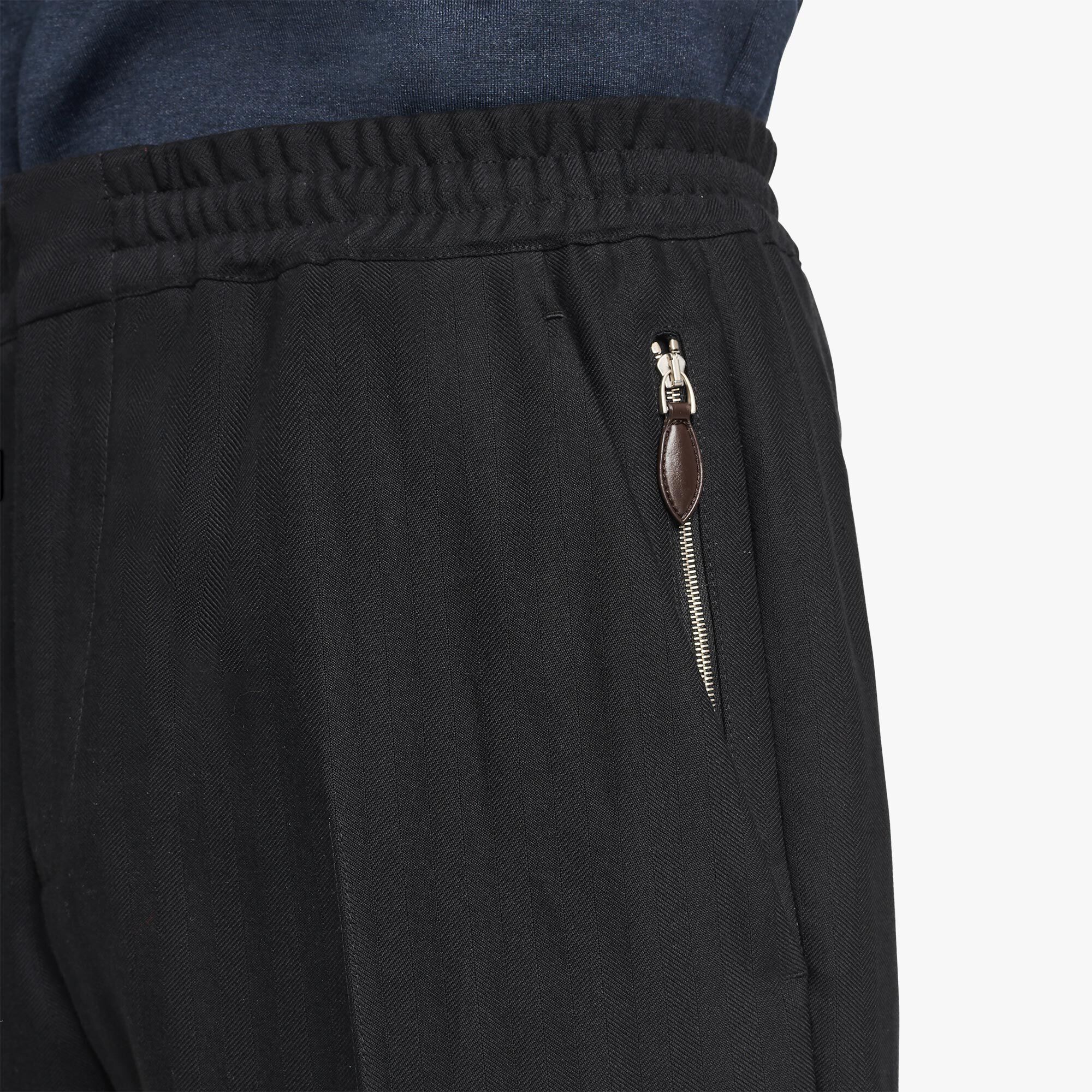 Pantalon De Jogging En Laine Et Coton