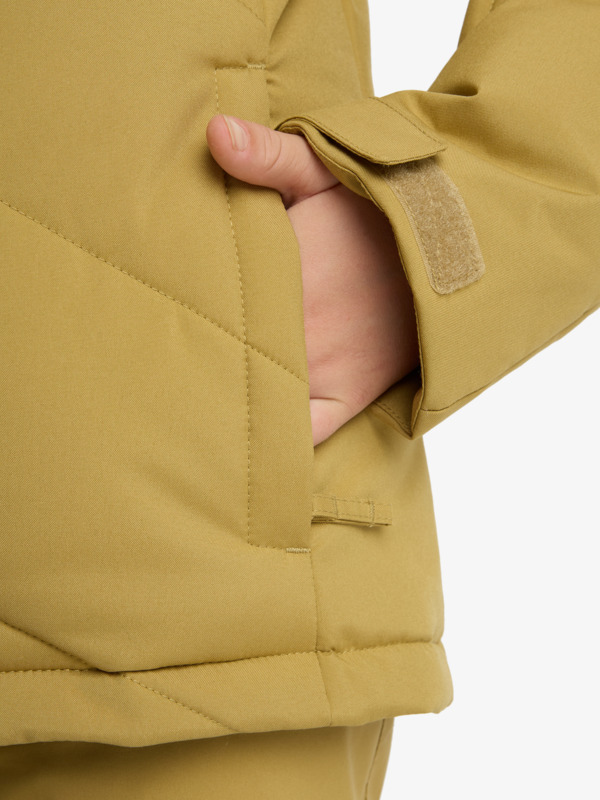 Snowsylva 10K Veste de snow technique Beige Fille 8-16 ans