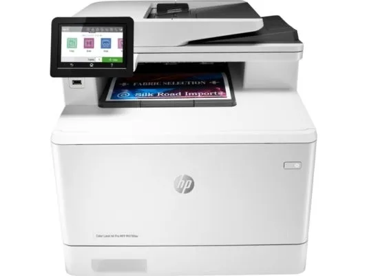 HP Color LaserJet Pro MFP M479fdw - Multifunktionsprinter - farve - laser - Legal (216 x 356 mm) (original) - A4/Legal (medie) - op til 27 spm (kopiering) - op til 27 spm (udskriver) - 300 ark - 33.6 Kbps - USB 2.0, LAN, Wi-Fi(n), USB vært