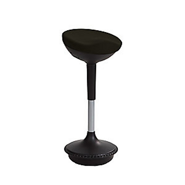 Alba Tabouret ergonomique STOOLY 61-85 cm de hauteur - Noir