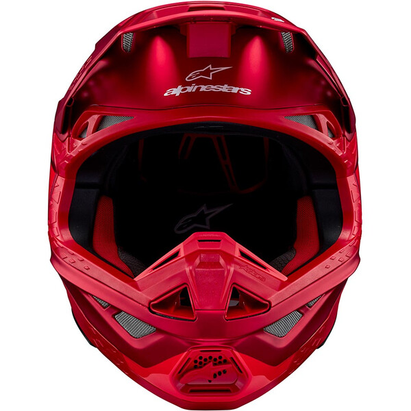 Alpinestars - Casque Supertech S-M10 Flood Rouge fluo / Mat / Brillant