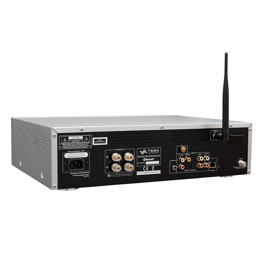 Taga Harmony HTR-1500CD Argent + Cabasse Minorca MC40 Chêne blanchi