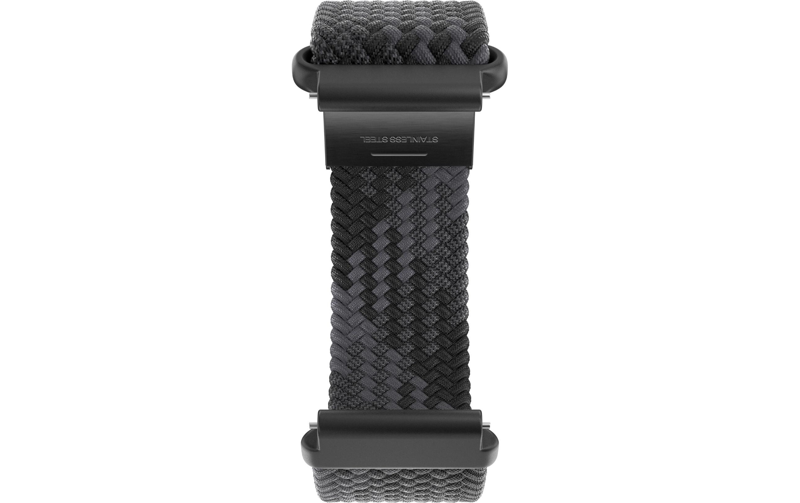 Armband Braided Yarn S-L SchwarzErsatzband