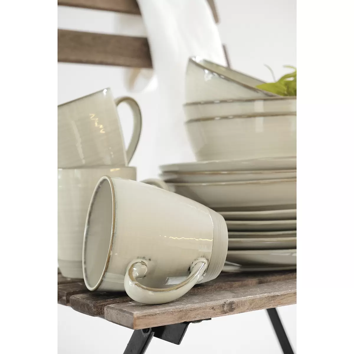 Kombiservice 12-tlg. NOTTINGHAM Beige