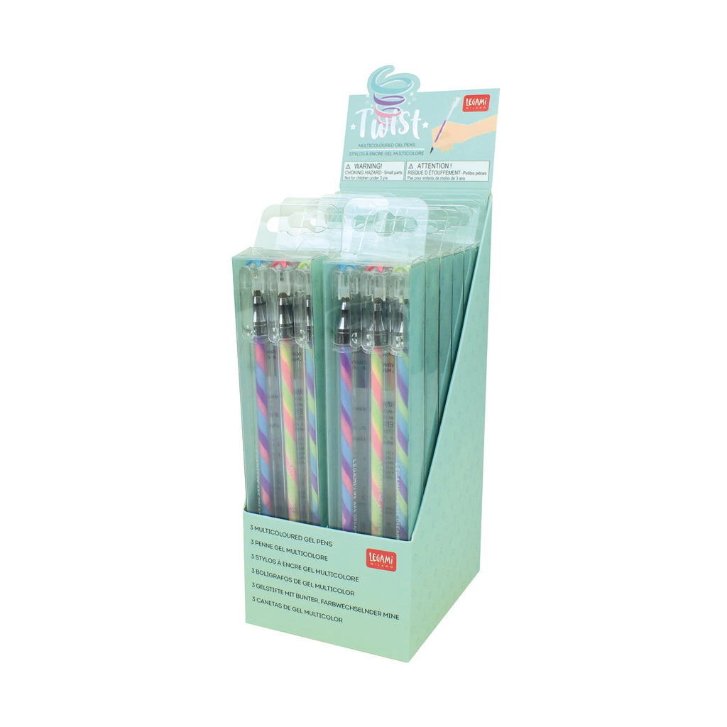 Conjunto 3 Canetas - Twist Gel