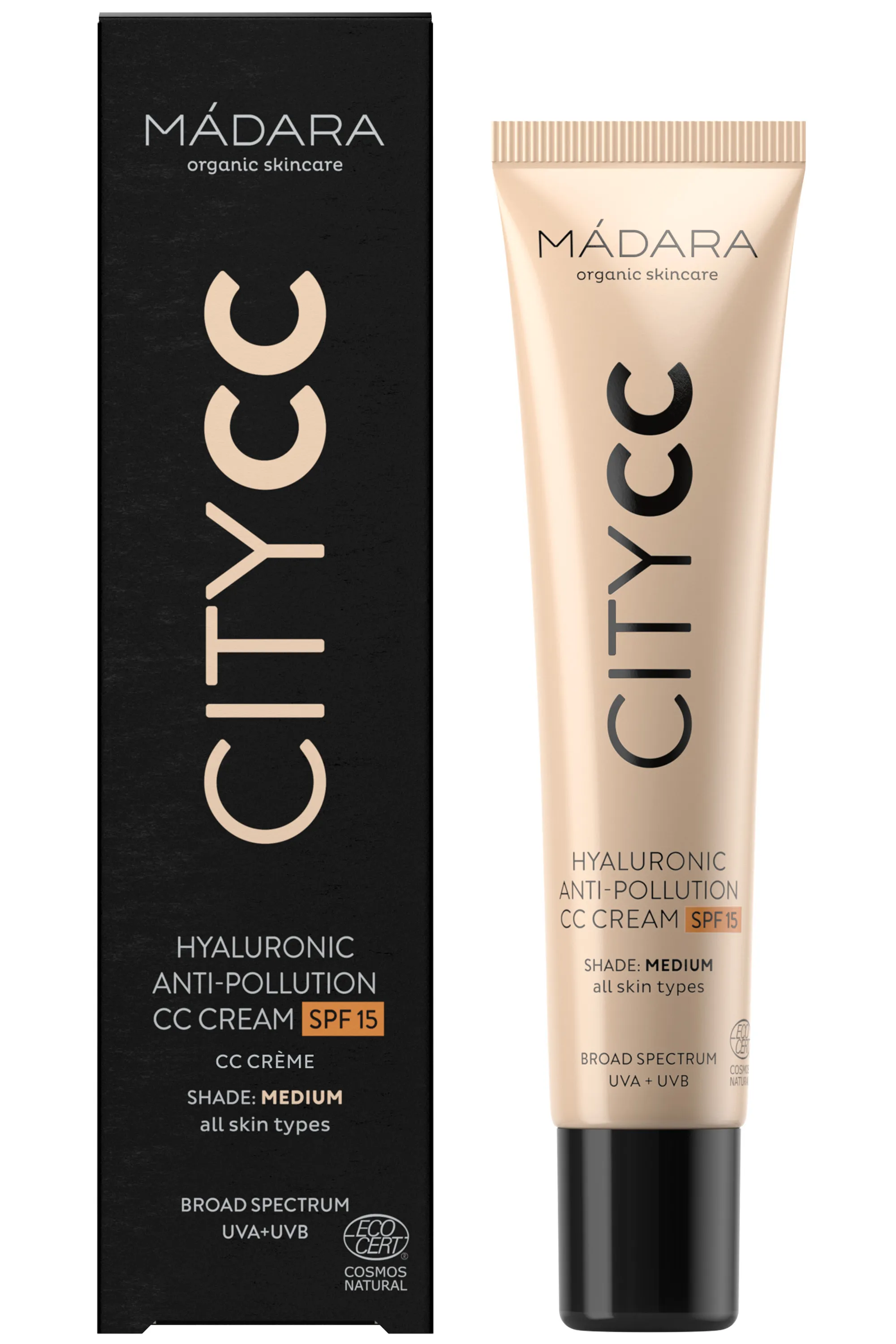 Mádara Cosmetics CC Crème anti-pollution SPF15-40 ml