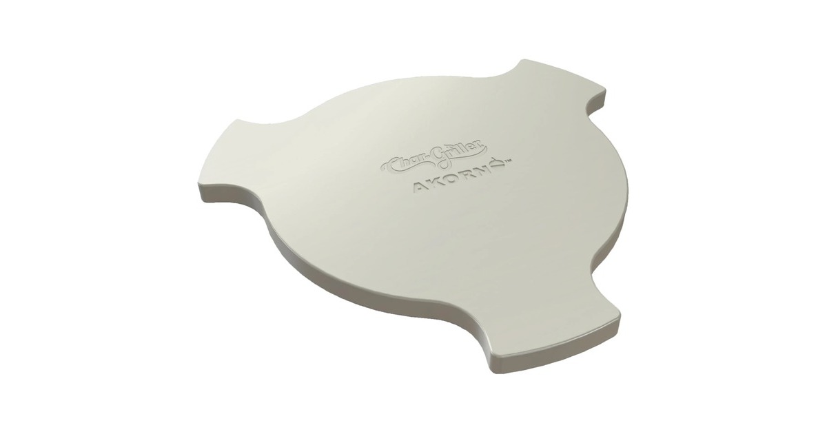 Char-GrillerAKORN Jr. Smokin' Stone en Heat Deflector afdekking  (Beige)