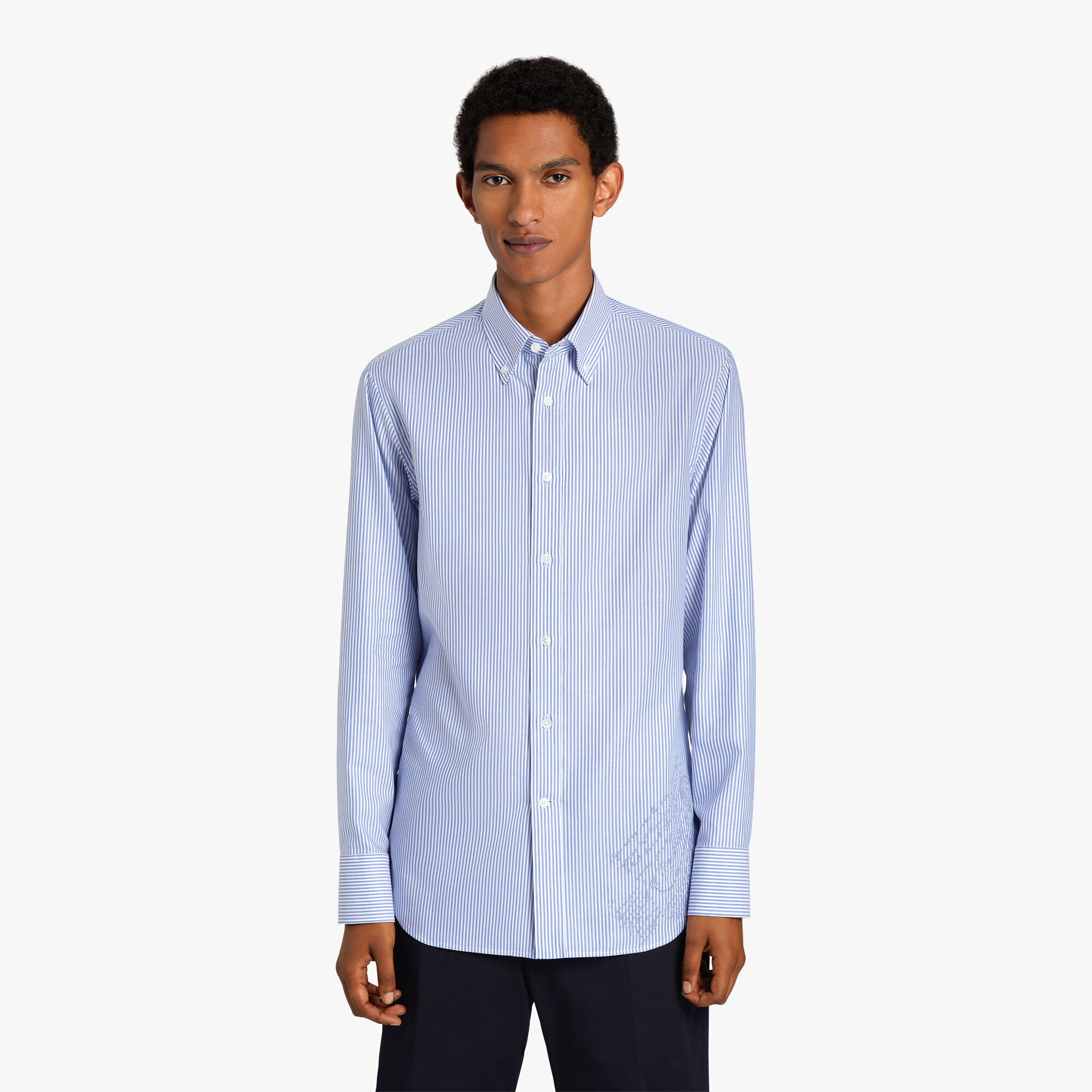 Chemise Alessandro En Coton Scritto