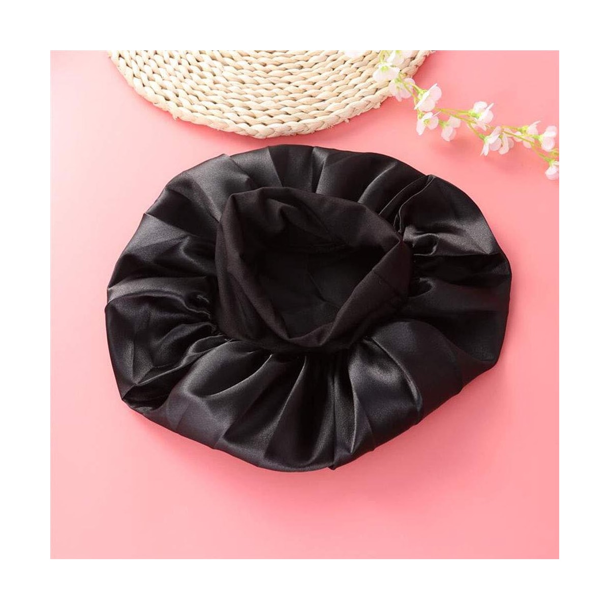 Sovehette Natthette (one size) Sort