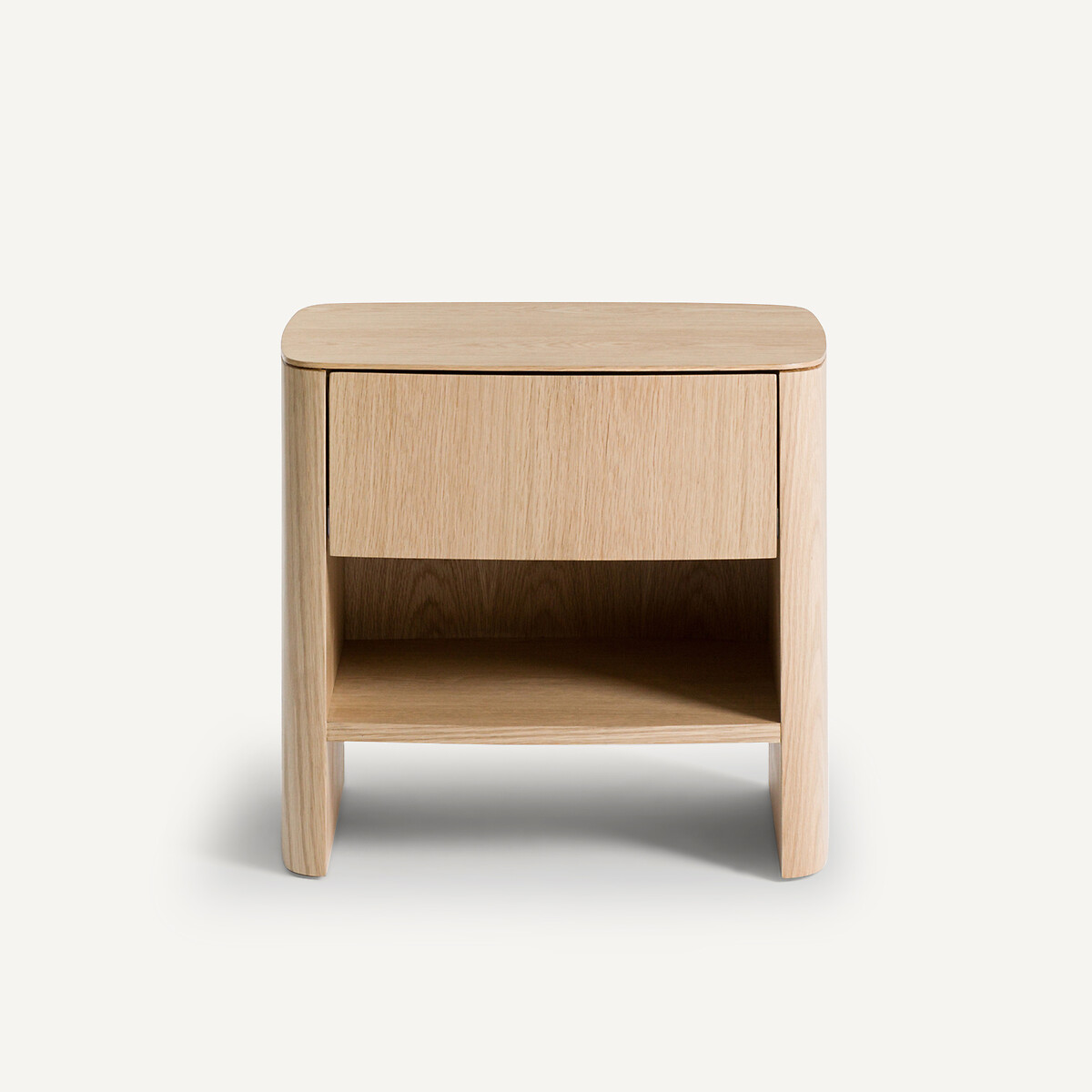 AM.PM<br>Mesa de cabeceira em folheado de nogueira ou carvalho, Willow