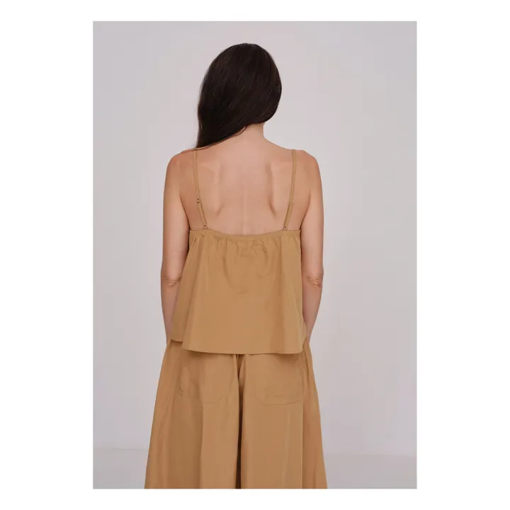 HERSKIND Top Alberte Fibres Recyclées | Camel