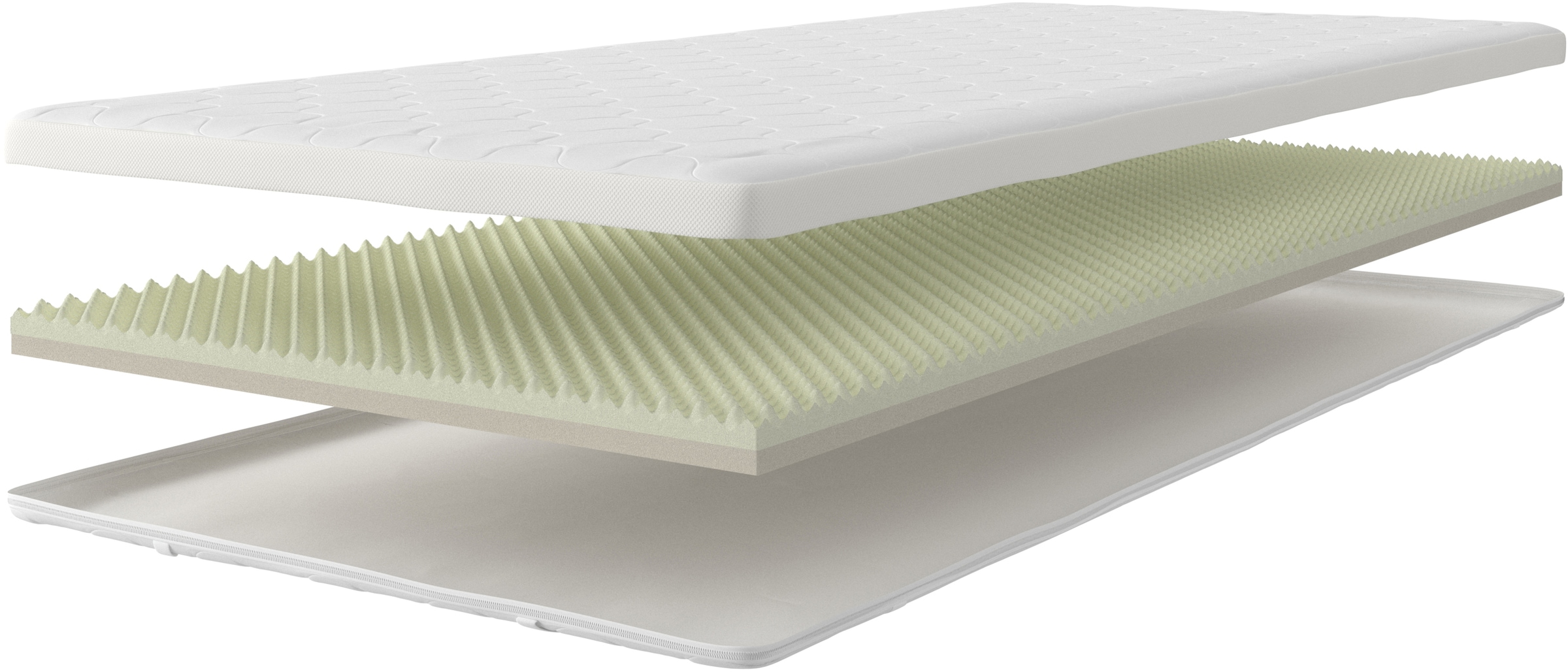 my home Topper »Polly Plus XXL ECO, Topper ideal für Boxspringmatratzen« Topper in 90x200, 140x200, über 2.000 positive Bewertungen!