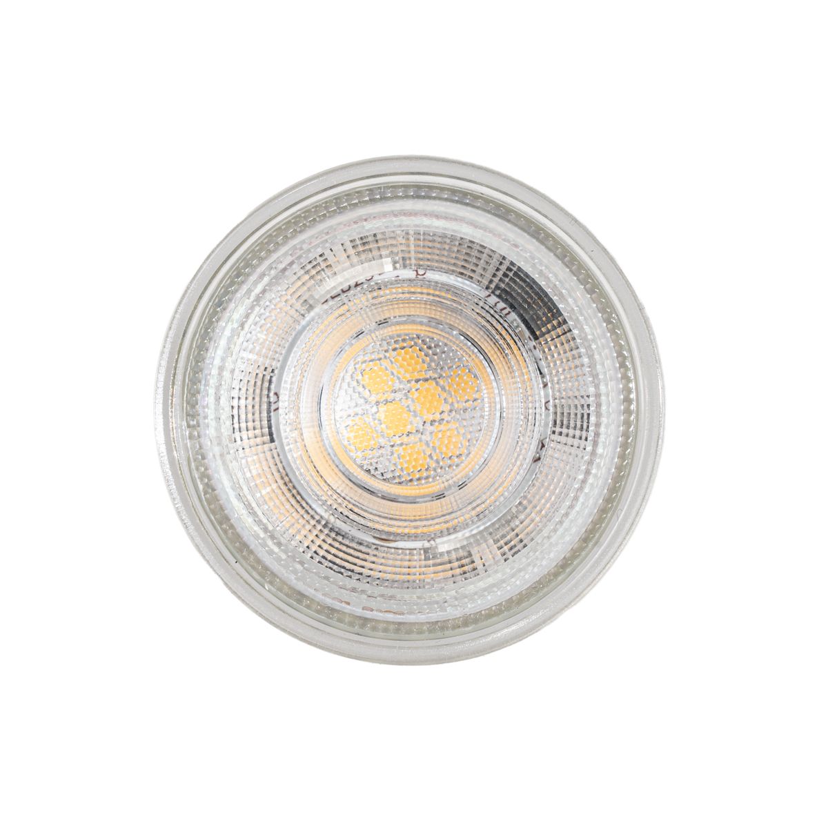 Set van 5 GU10 50mm dimbare LED lampen helder 4.9W 500 lm 2700K