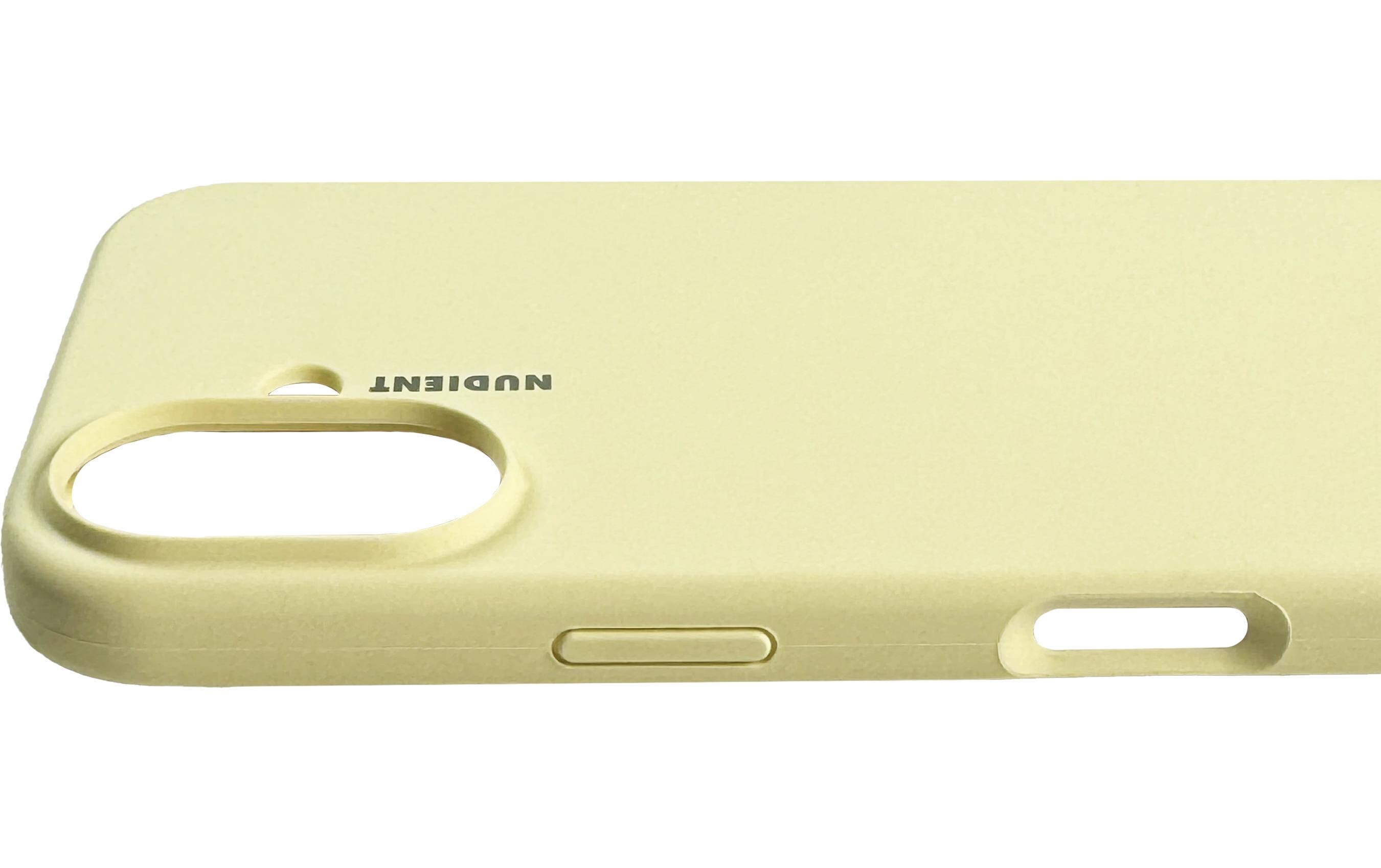 Back Cover Base Case Magsafe iPhone 16 Pale YellowBack-Cover für das Apple iPhone 16