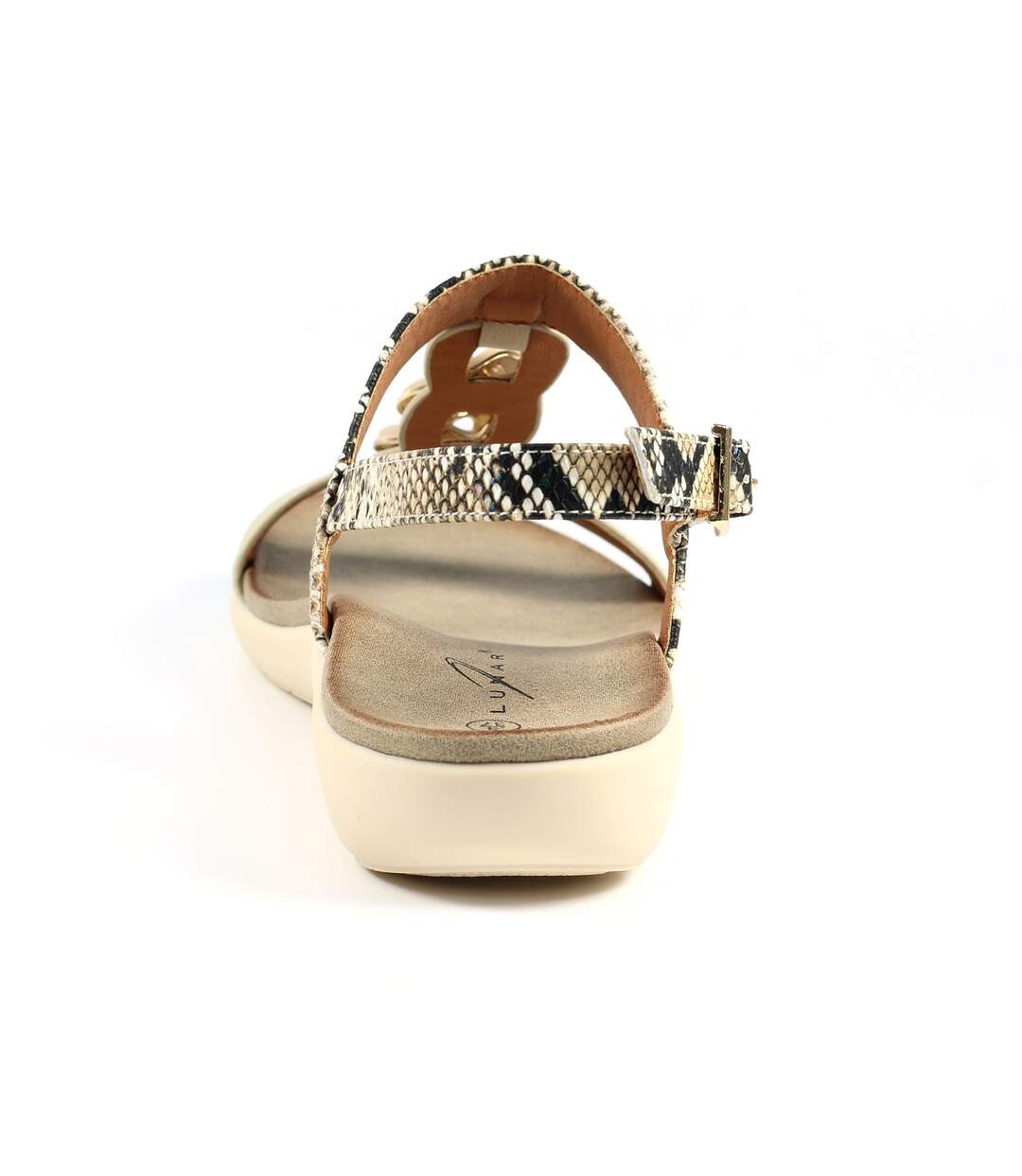 Lunar - Sandales BARDON - Femme (Beige) - UTGS512
