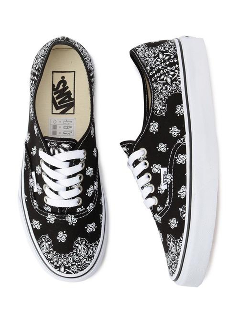 Black and White Lady Sneakers Mandalas