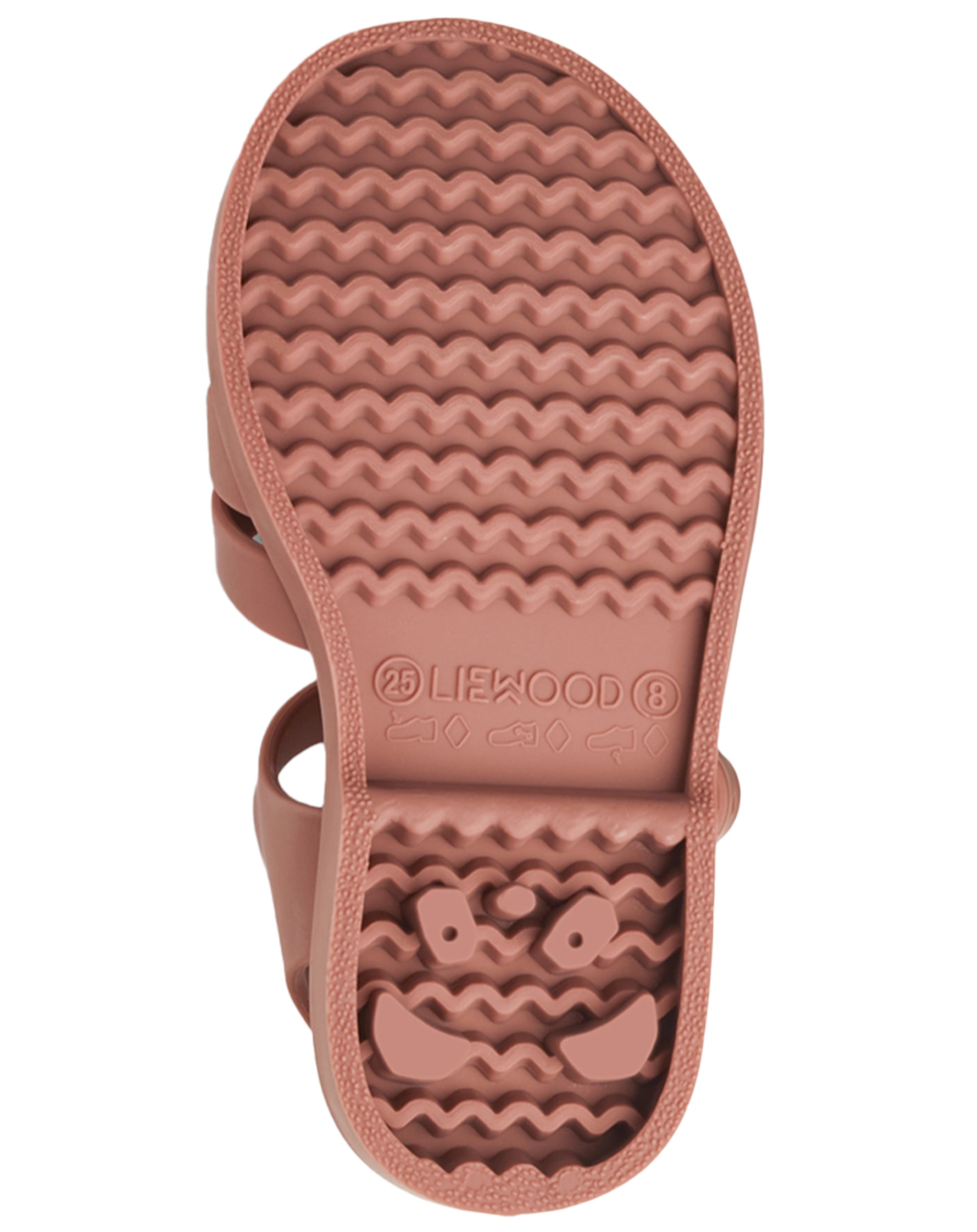 Badesandalen BRE in dark rose