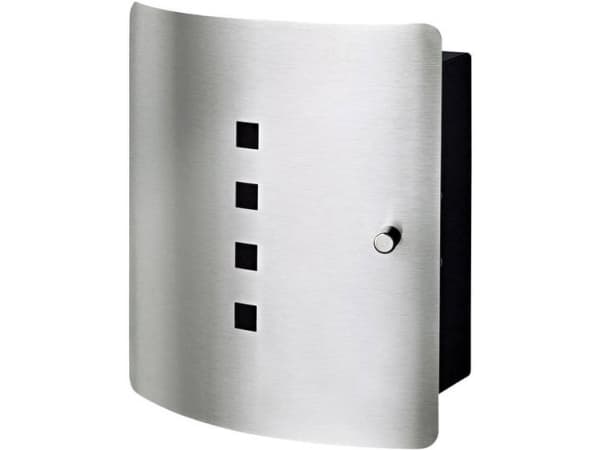 Burg Wächter Nøgleskab Quad 6204/10 Ni 33520 Antal kroge 10 Rustfrit stål, Sort