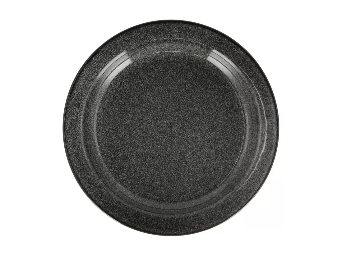Assiette À Dessert Palia Gris Moyen 19 cm