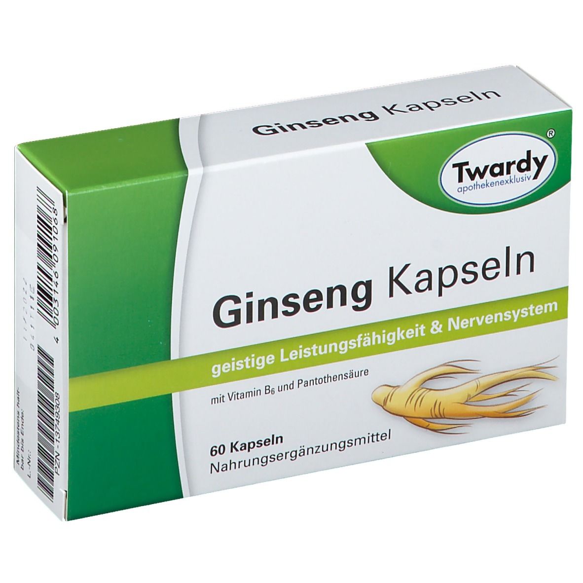 Twardy® Ginseng Kapseln