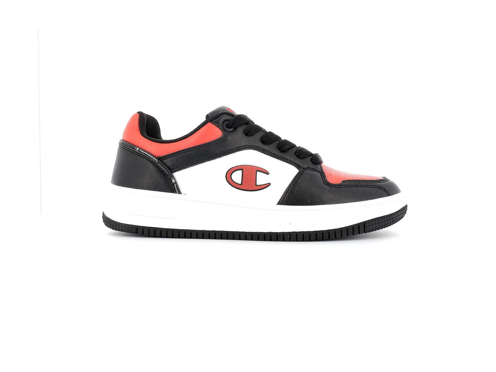 Champion-REBOUND 2.0 LOW S21727 Synthétique Noir Rouge