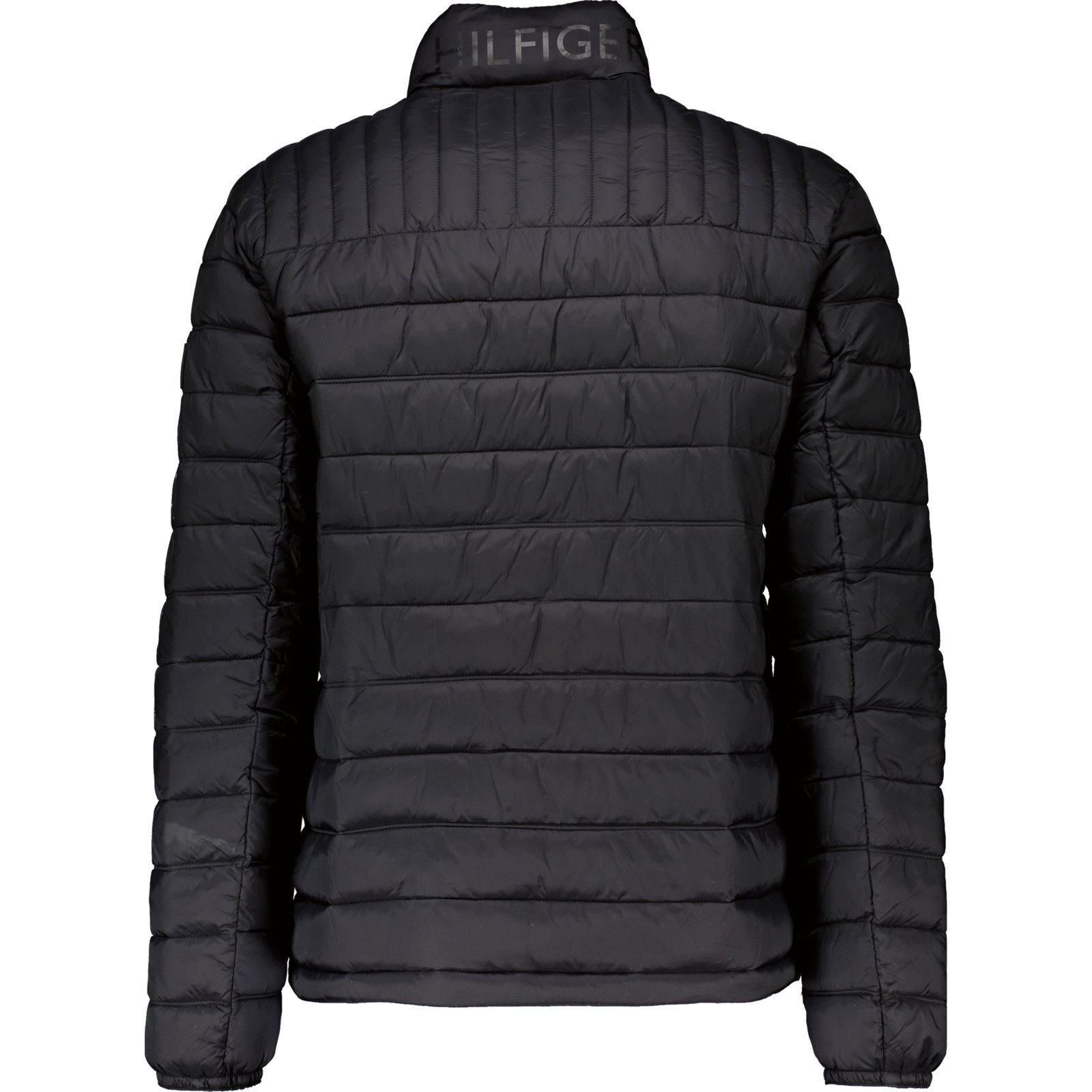 Tommy Hilfiger Herren-Jacke Logo Packable M, schwarz