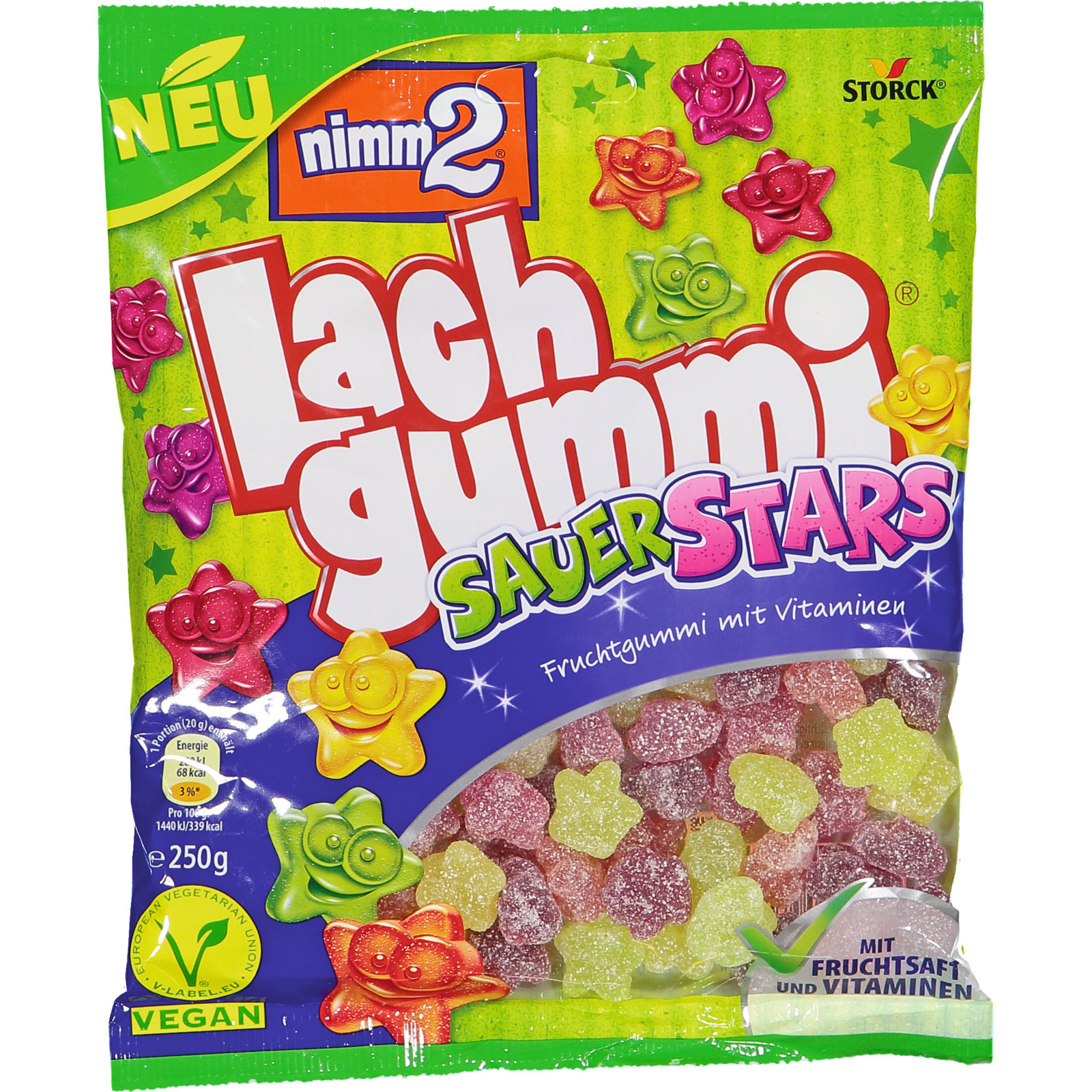 Nimm2 LG SauerStars 250g