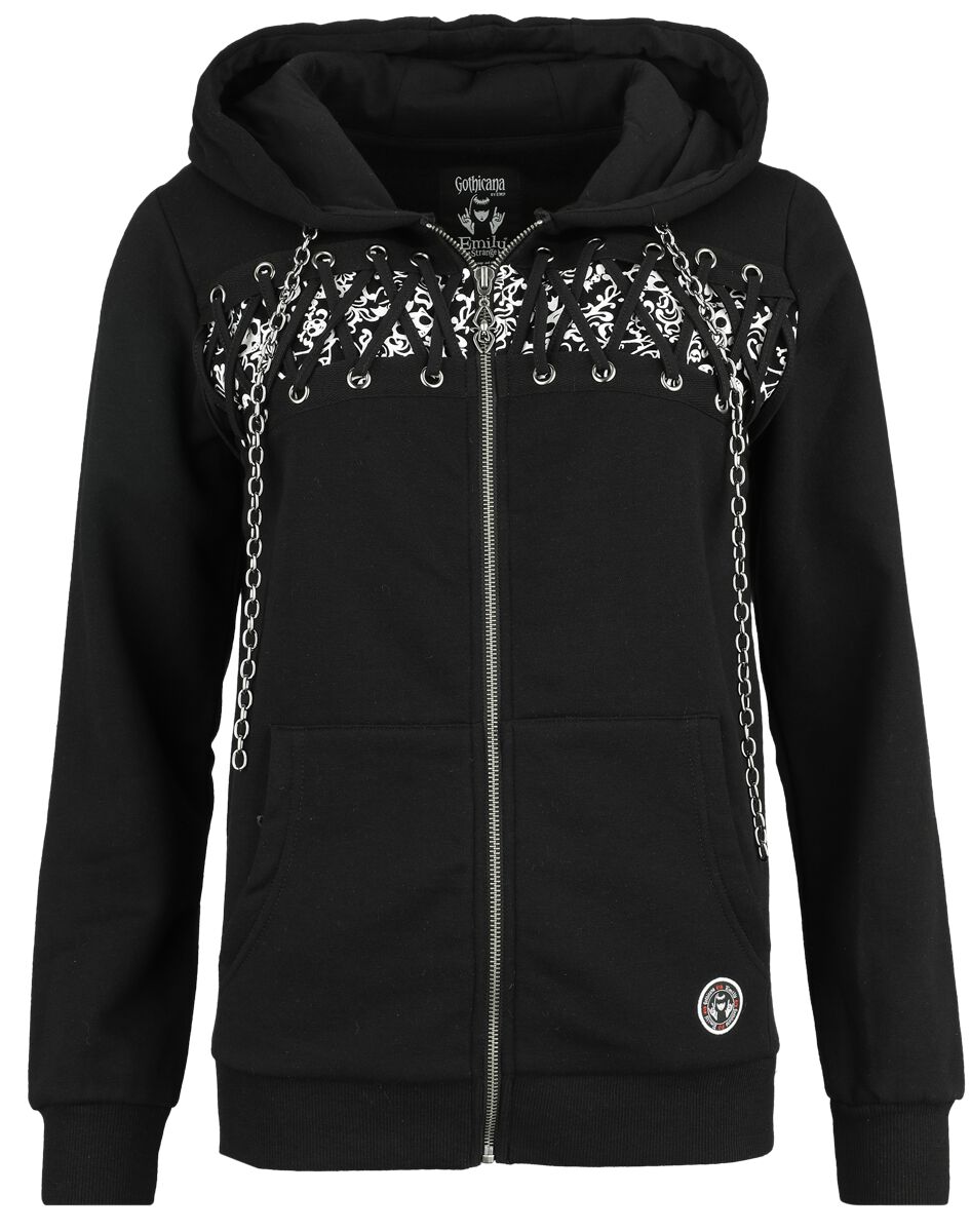 Gothicana X Emily the Strange | Gothicana by EMP Sweat-shirt à capuche