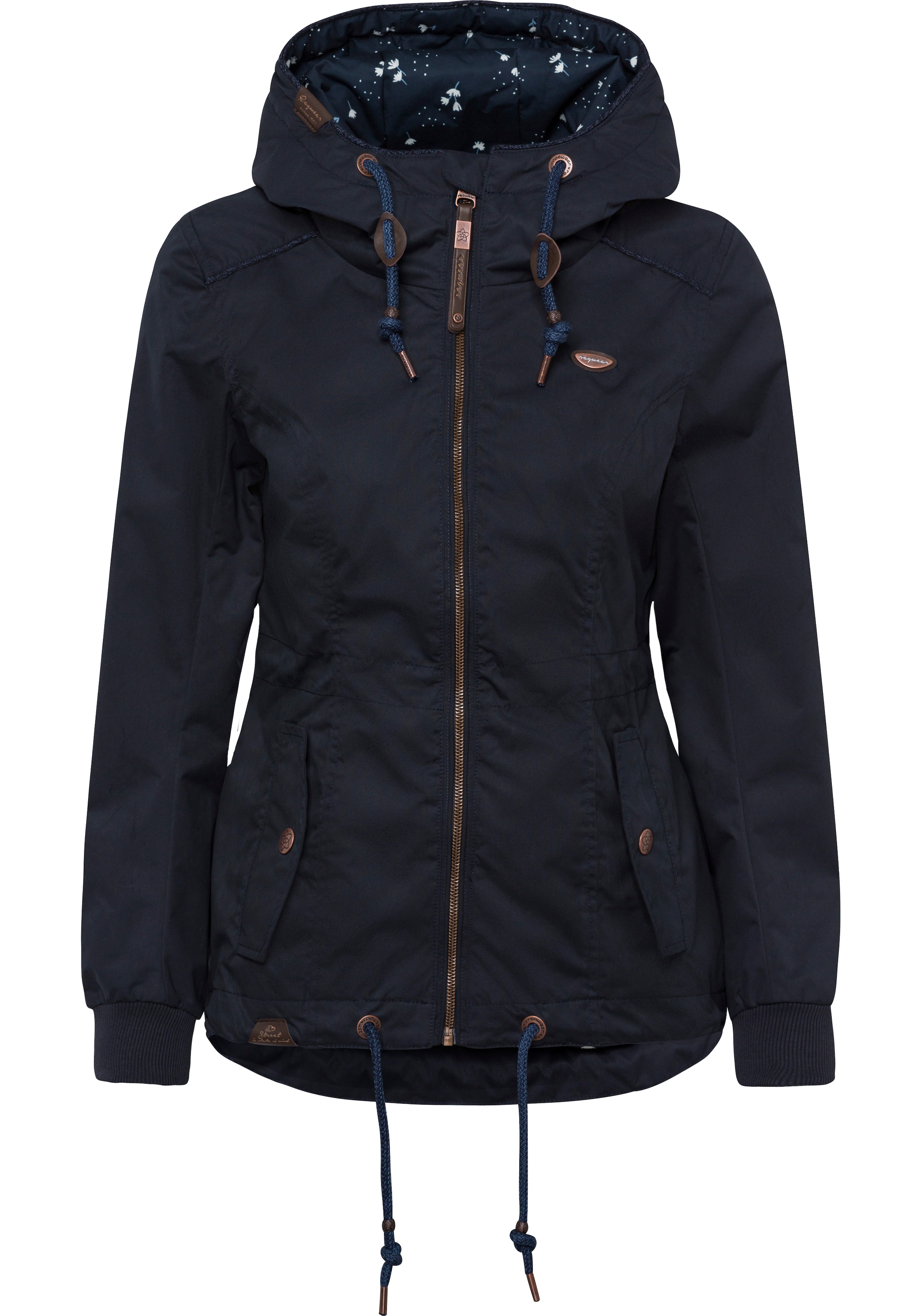 Ragwear Outdoorjacke »DANKA« mit Kapuze Urban Streetwear- Übergangs-Style mit Kapuze
