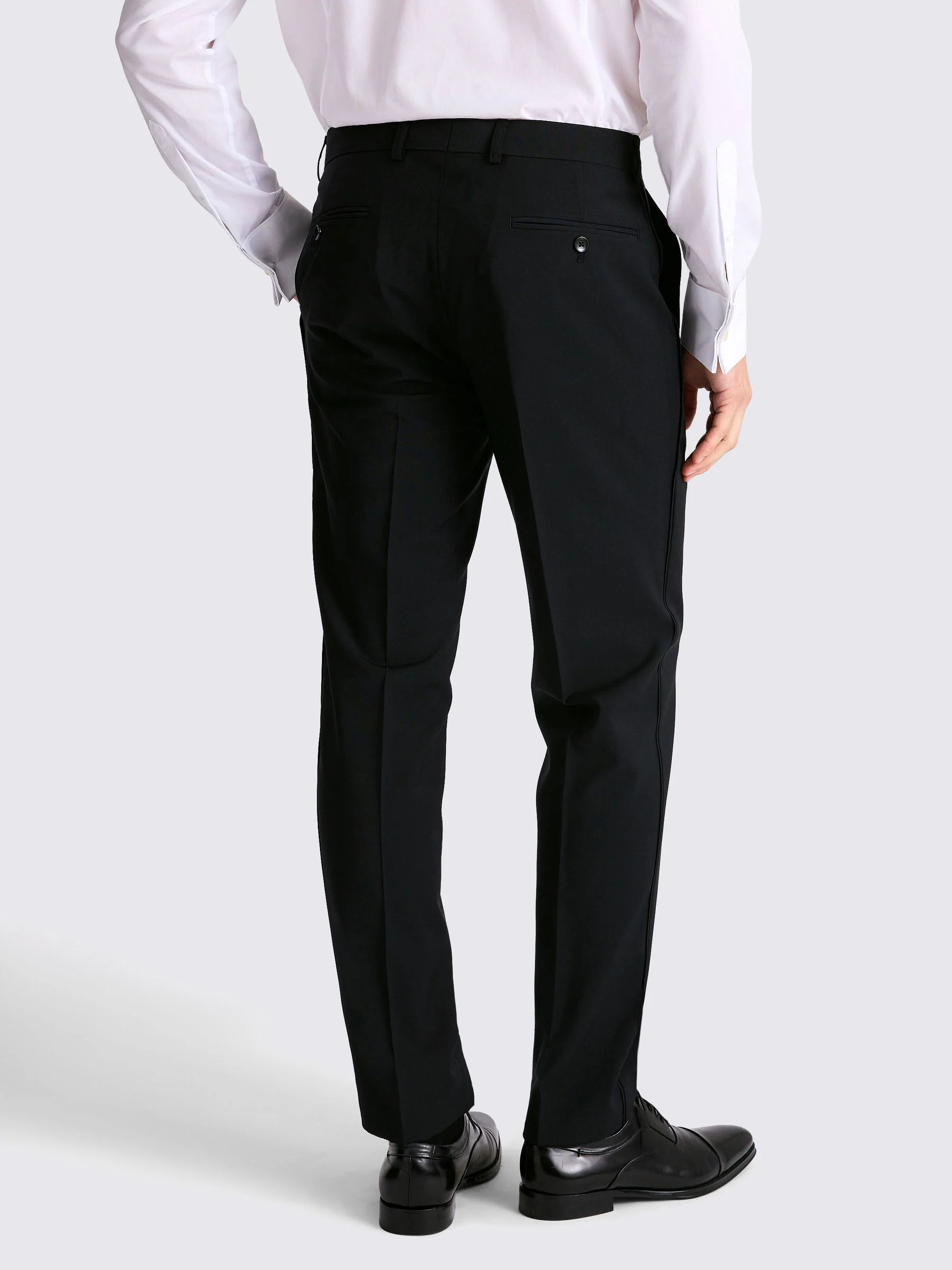 MOSS Tailored Fit Performance Dress Trousers