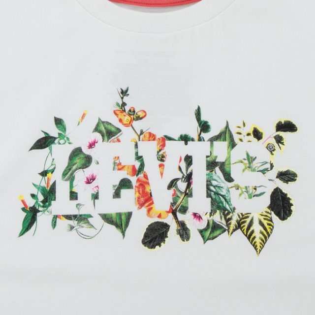 Levi's® Kids T-Shirt , mit floralem Logo-Print