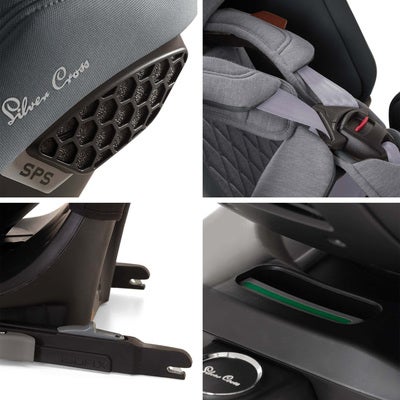 Silver Cross Motion 2 All Size 360 Bilstol, Glacier