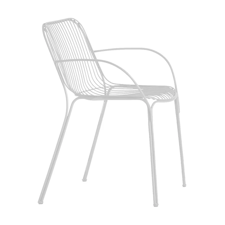 Kartell - Hiray Armlehnstuhl, weiss