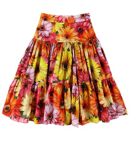 Dolce & Gabbana Nederdel - Multifarvet m. Blomster