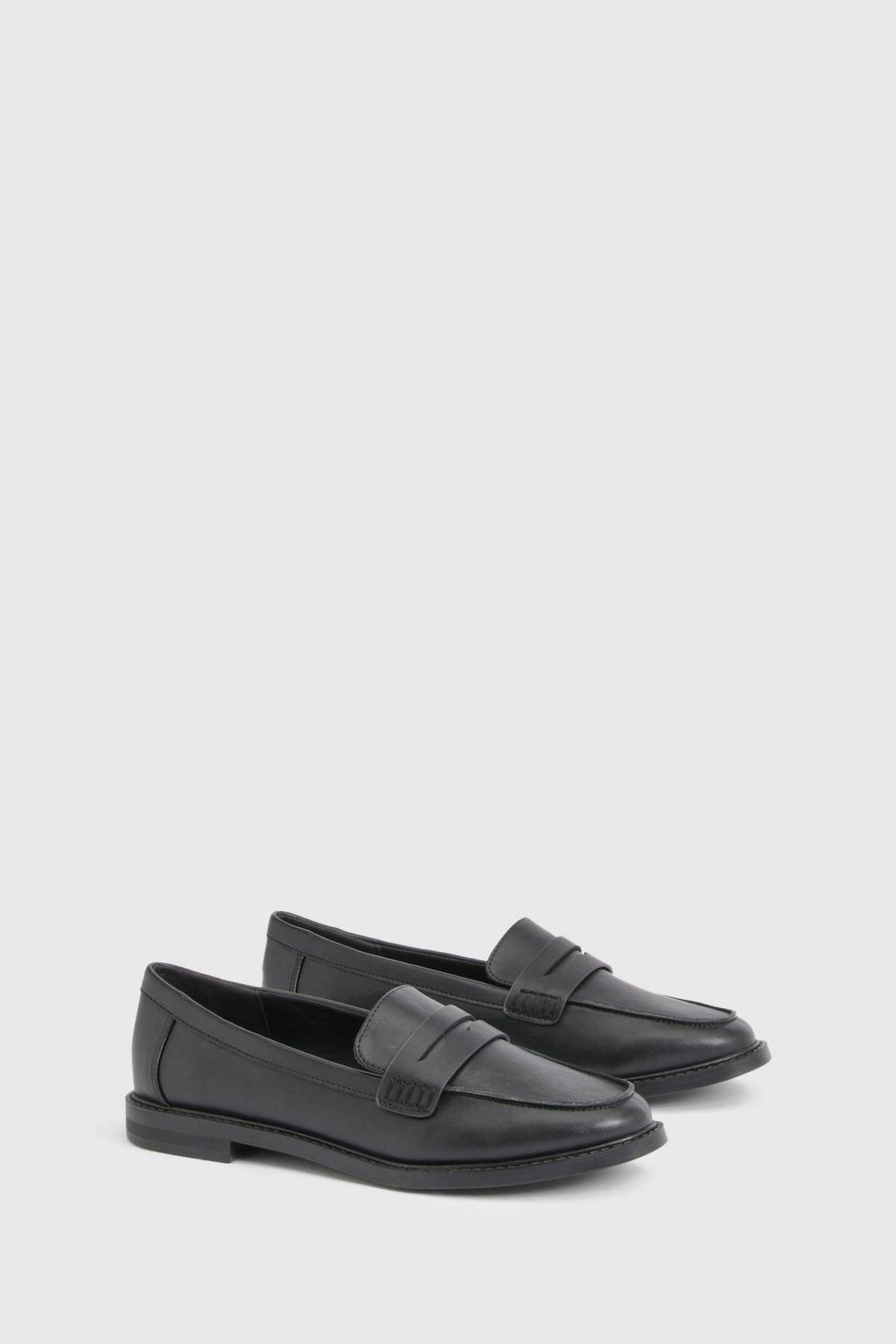 boohoo Mocassins Plats Basiques