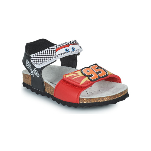 Geox - B SANDAL CHALKI BOY - Rouge / Bleu