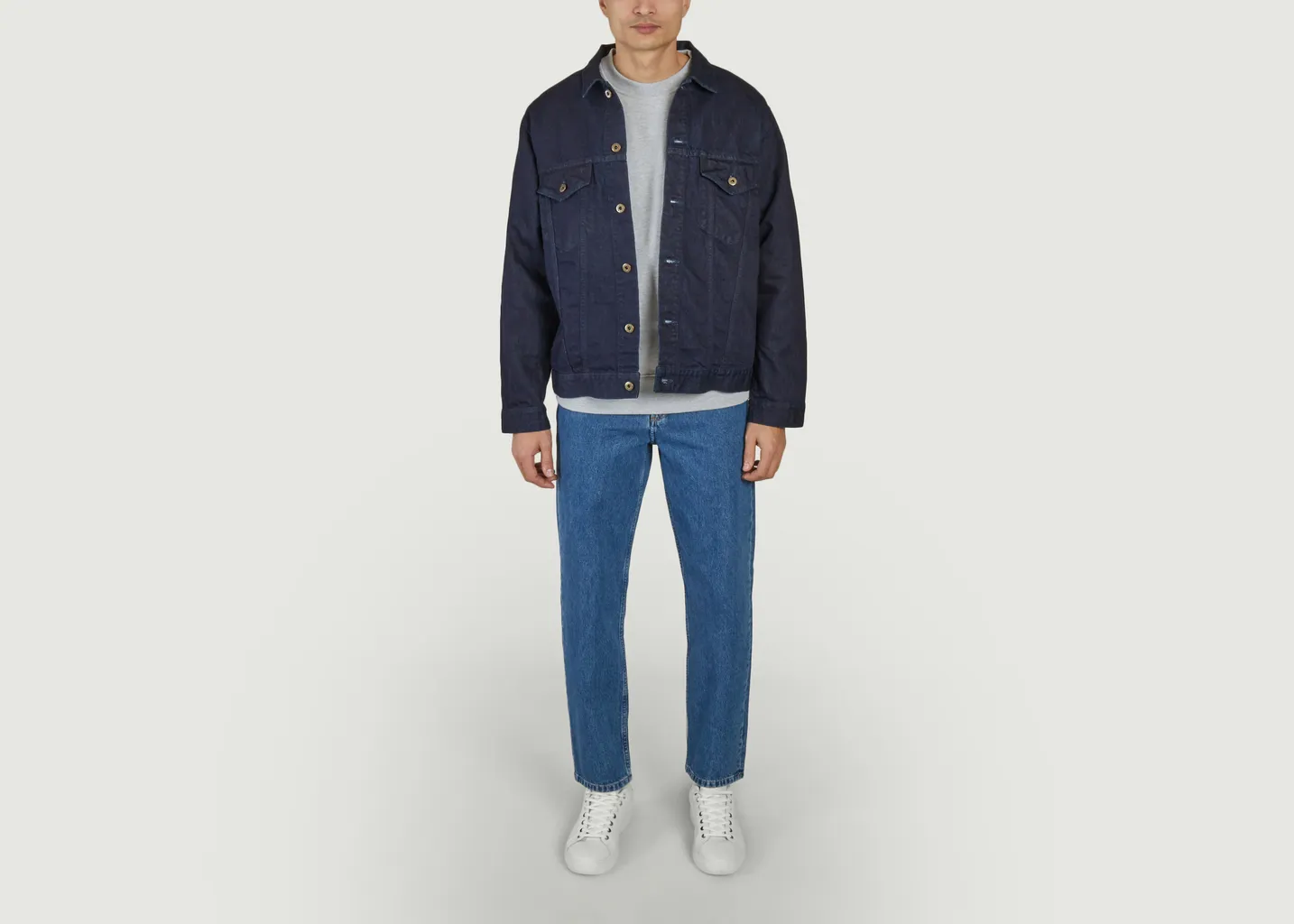 Veste en jean brut Kouzo (楮-コウゾ) Japan Blue Jeans