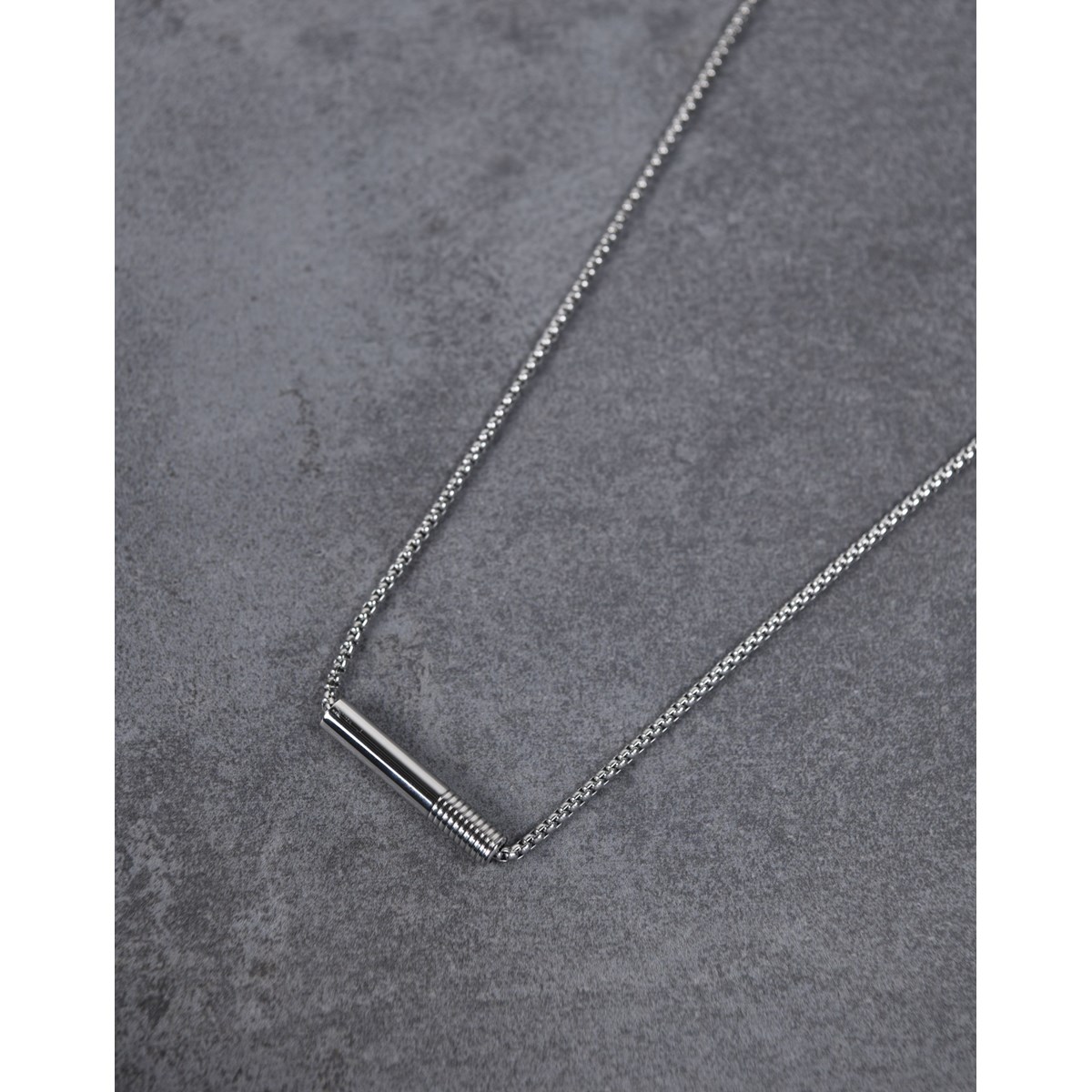 Collier mono-motif Come en Acier 316L