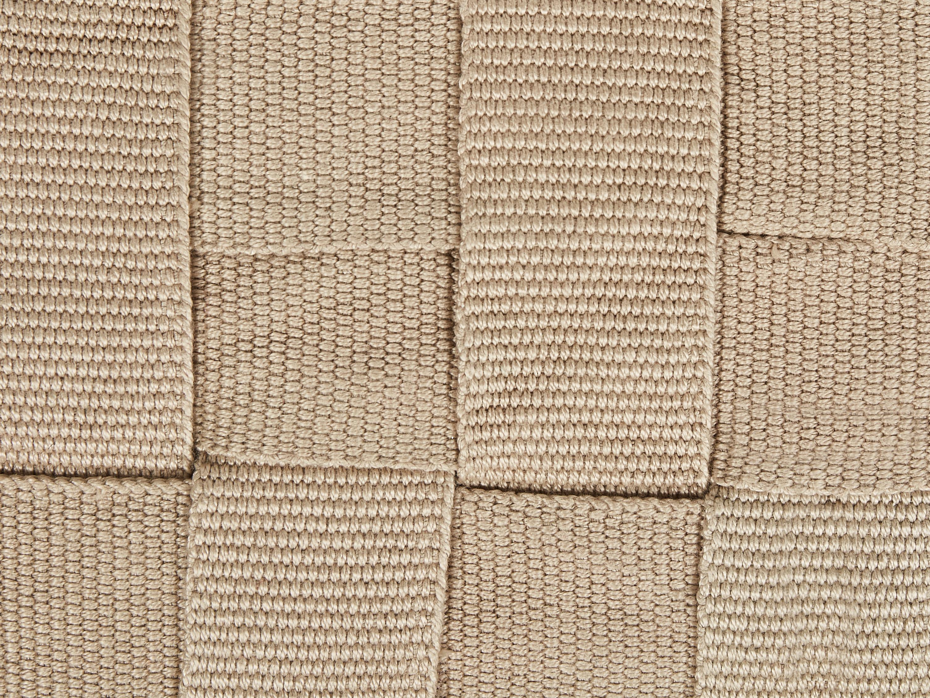 Poef BODLA Synthetisch materiaal Beige