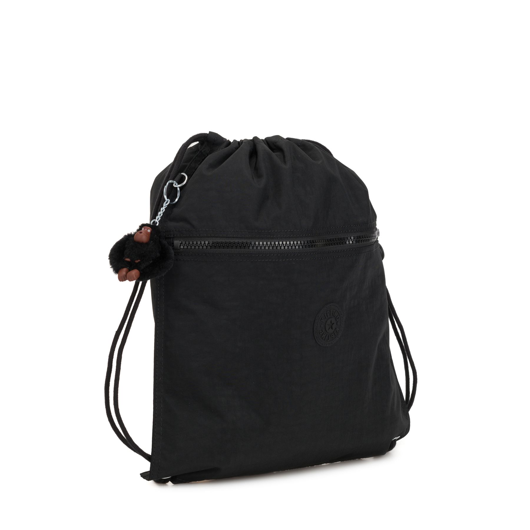 SUPERTABOO Sac moyen avec cordon de serrage - True Black