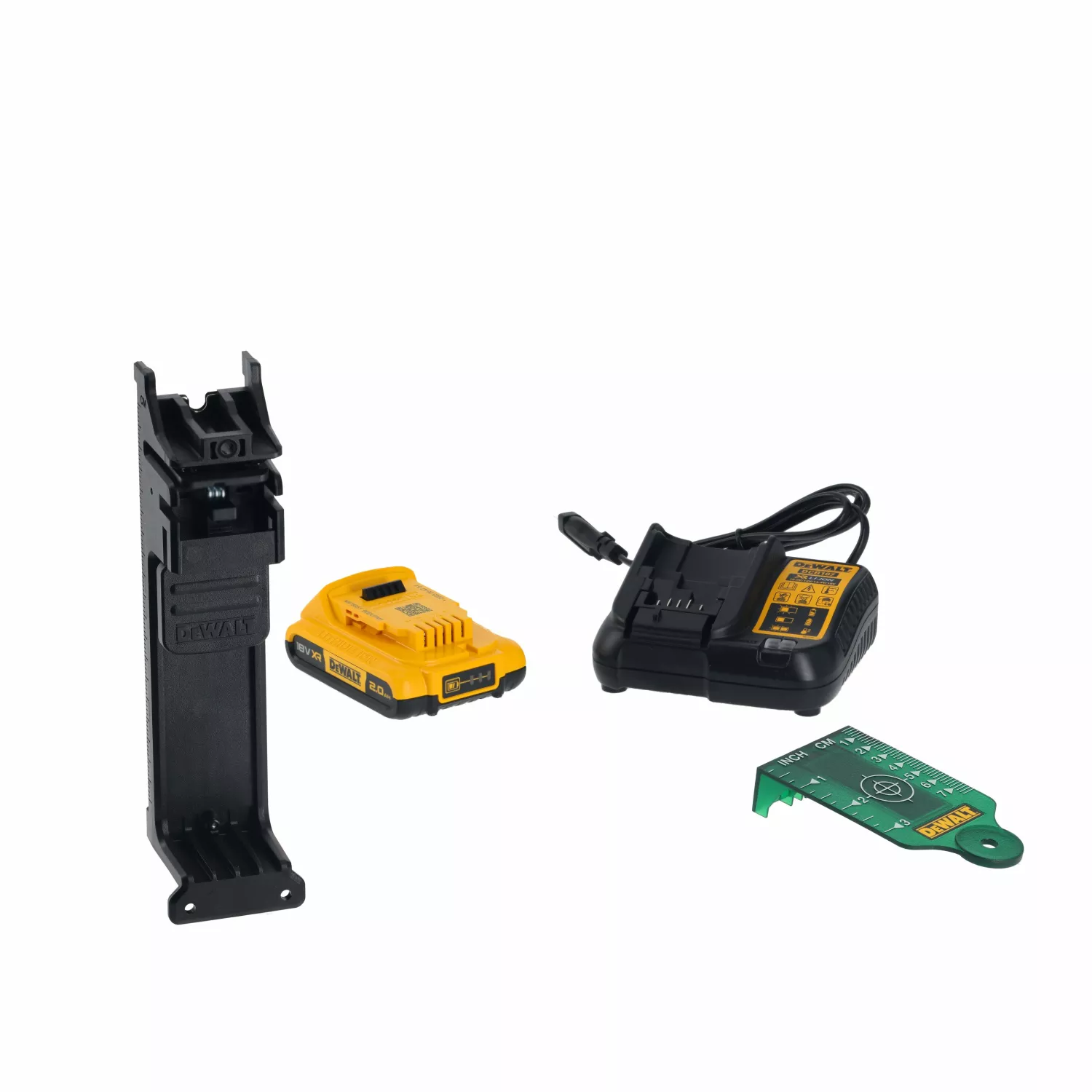 DeWALT DCLE34021D1 18V Kruislijnlaser set in koffer - Groen - 2x 55m - 2 lijnen - IP54