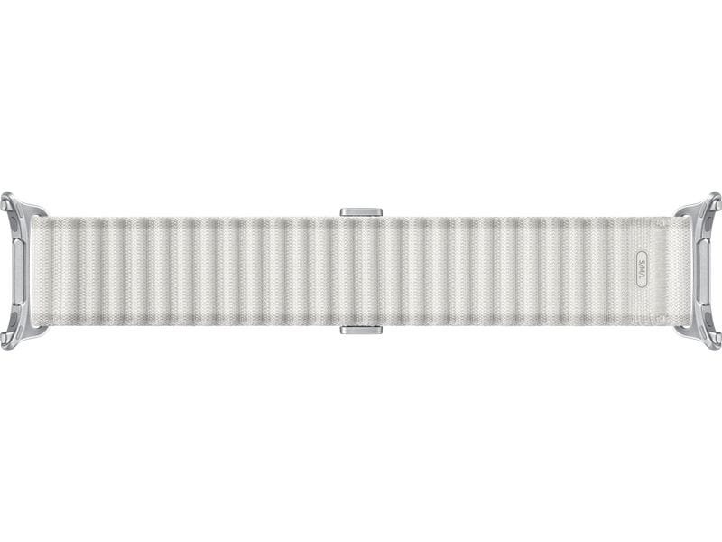 Samsung Armband Trail Band Galaxy Watch Ultra White Sand Weiches Stoffarmband für die Samsung Galaxy Watch Ultra