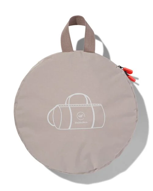 sac fourre-tout pliant rPET 28L 53x26x28 beige