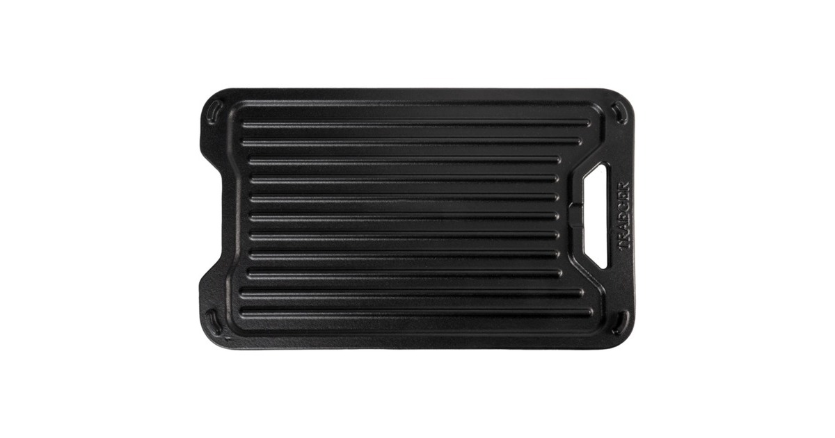 TraegerModiFIRE Reversible Cast Iron Griddle grillplaat  (Zwart)