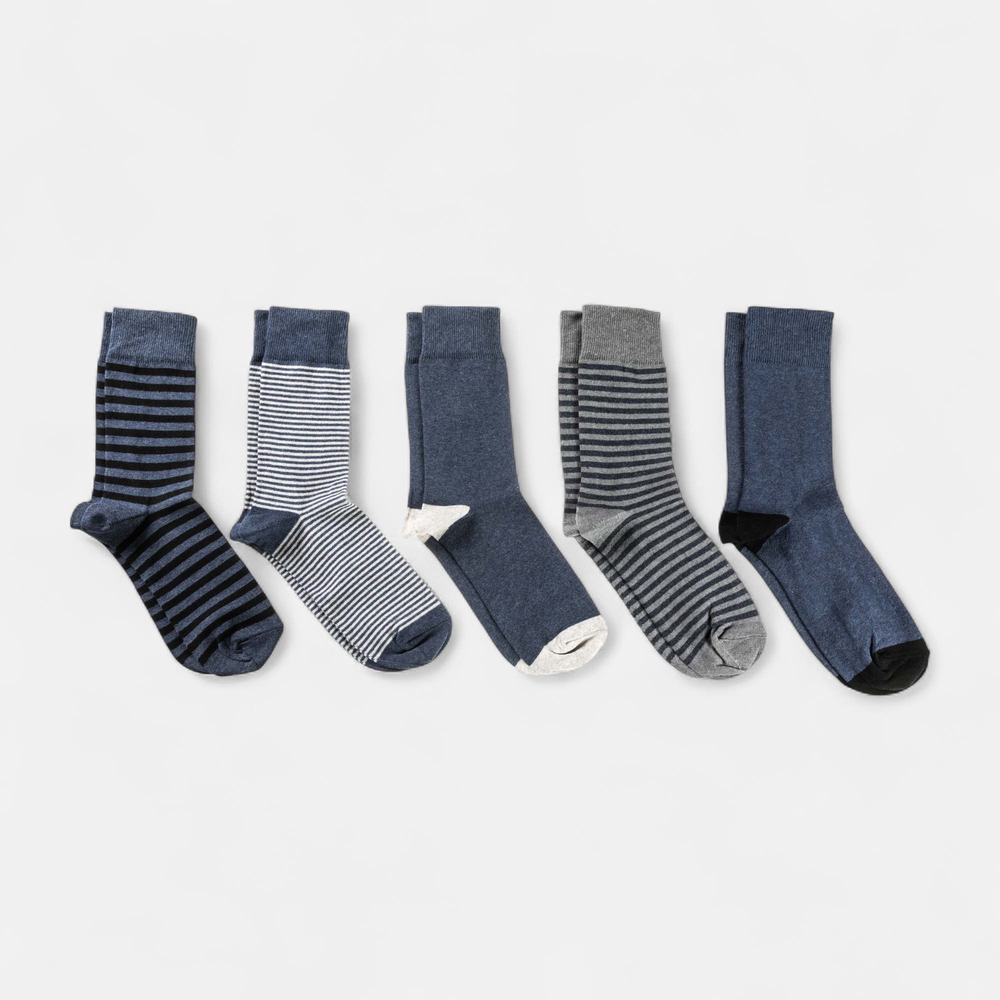 Chaussettes Homme bleu marine