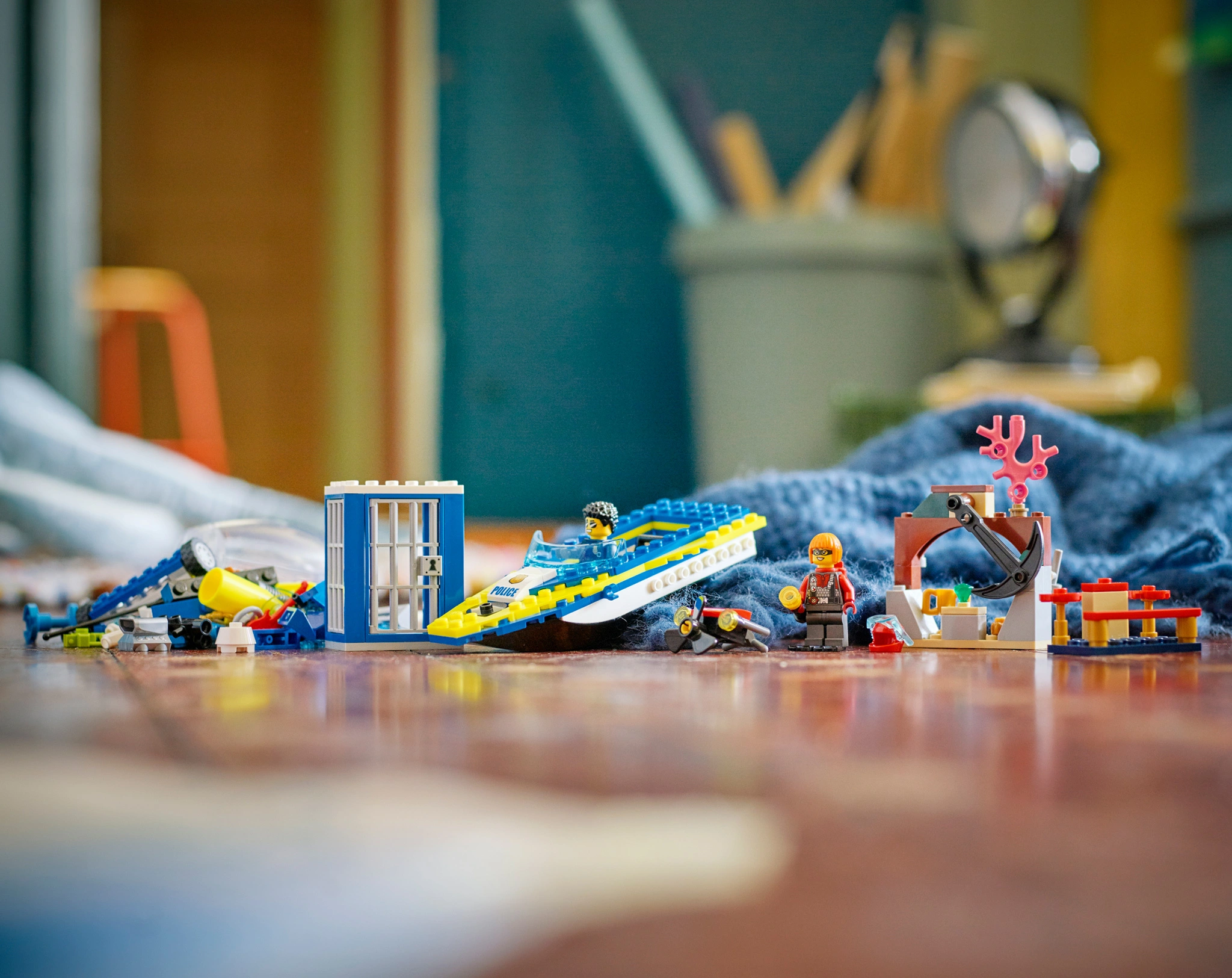 LEGO® City 60355 Detektivmissionen der Wasserpolizei PI