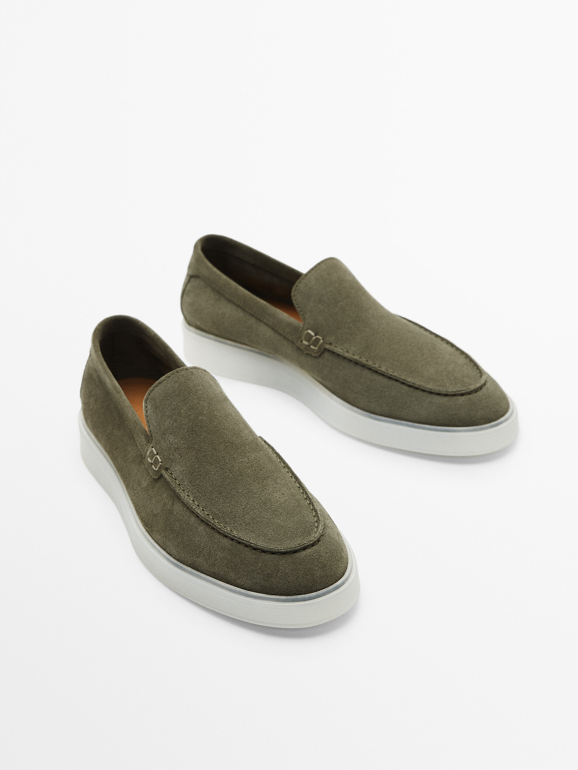Mocassim plano translúcido - KHAKI