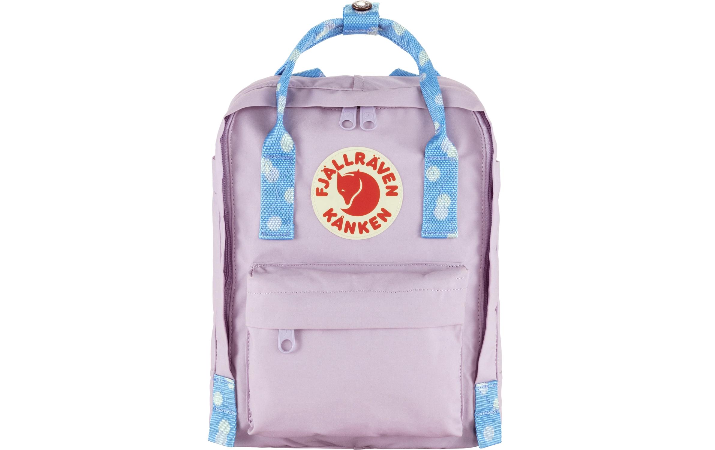 Freizeitrucksack Kanken Mini 7 l, Blau/LilaKleiner Freizeitrucksack